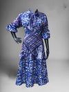 KOREDE TIE-NECK DRESS