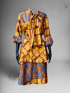 KOREDE TIE-NECK DRESS