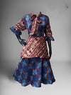 KOREDE TIE-NECK DRESS