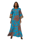 ANKARA Hoodie Kaftan - Long