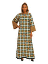 ANKARA Hoodie Kaftan - Long