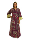 ANKARA Hoodie Kaftan - Long