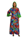ANKARA Hoodie Kaftan - Long