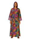 ANKARA Hoodie Kaftan - Long