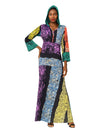 ANKARA Hoodie Kaftan - Long