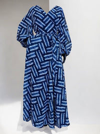 IMOLE WRAP DRESS