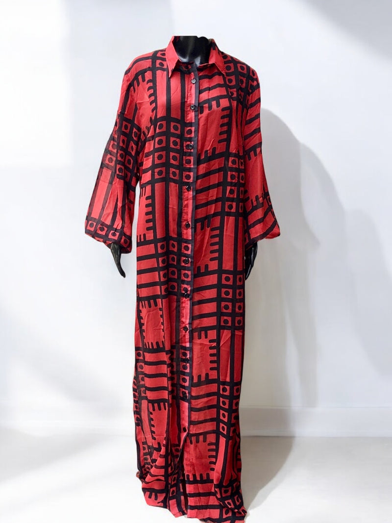 MIDE Button down Maxi