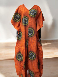 Ankara Kaftan Jumpsuit