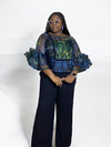 EDIYE Organza Top