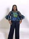EDIYE Organza Top