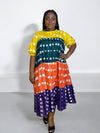 URE Adire-Oniko Dress - 4 Layer