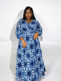 IMOLE WRAP DRESS