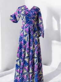 IMOLE WRAP DRESS