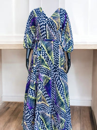 IMOLE WRAP DRESS