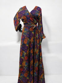 IMOLE WRAP DRESS