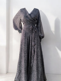 IMOLE WRAP DRESS