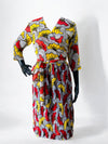 NKEM Pleated Silk and Chiffon Dress