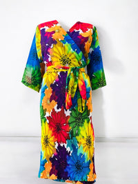 NKEM Pleated Silk and Chiffon Dress