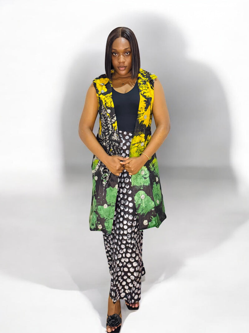 WANDE Kimono and Trouser Set