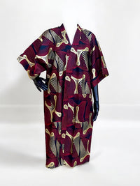 RICH AUNTY Ankara Kimono