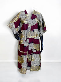 RICH AUNTY Ankara Kimono
