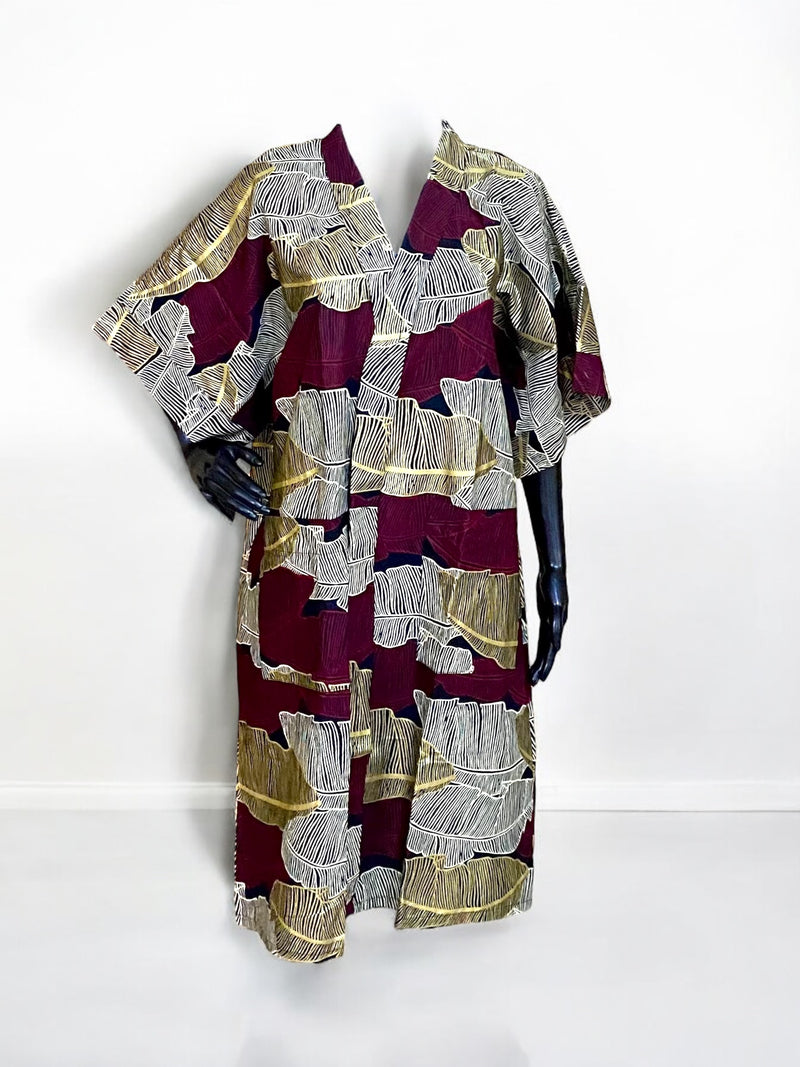 RICH AUNTY Ankara Kimono