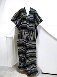 RICH AUNTY Ankara Kimono