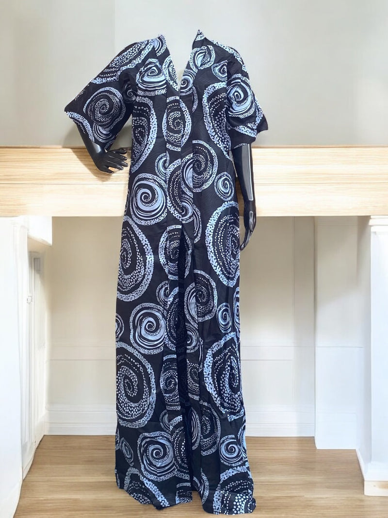 LONG Ankara Kimono