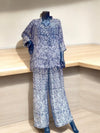 ANITA Silk & Chiffon Pant Set