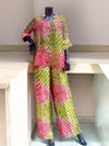 ANITA Silk & Chiffon Pant Set