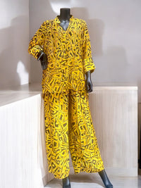 ANITA Silk & Chiffon Pant Set