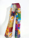 AYOMIDE Ankara Patch Pants