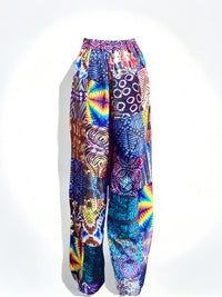AYOMIDE Silk Patch Pants