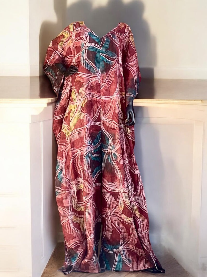 ADIRE Kaftan Jumpsuit