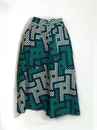 TUMINI ANKARA FLARED SKIRT