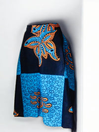 A-LINE ANKARA FLARED SKIRT