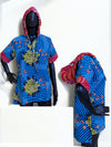 Ankara Hoodie Top