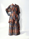 SAMANTHA Silk and Chiffon Dress