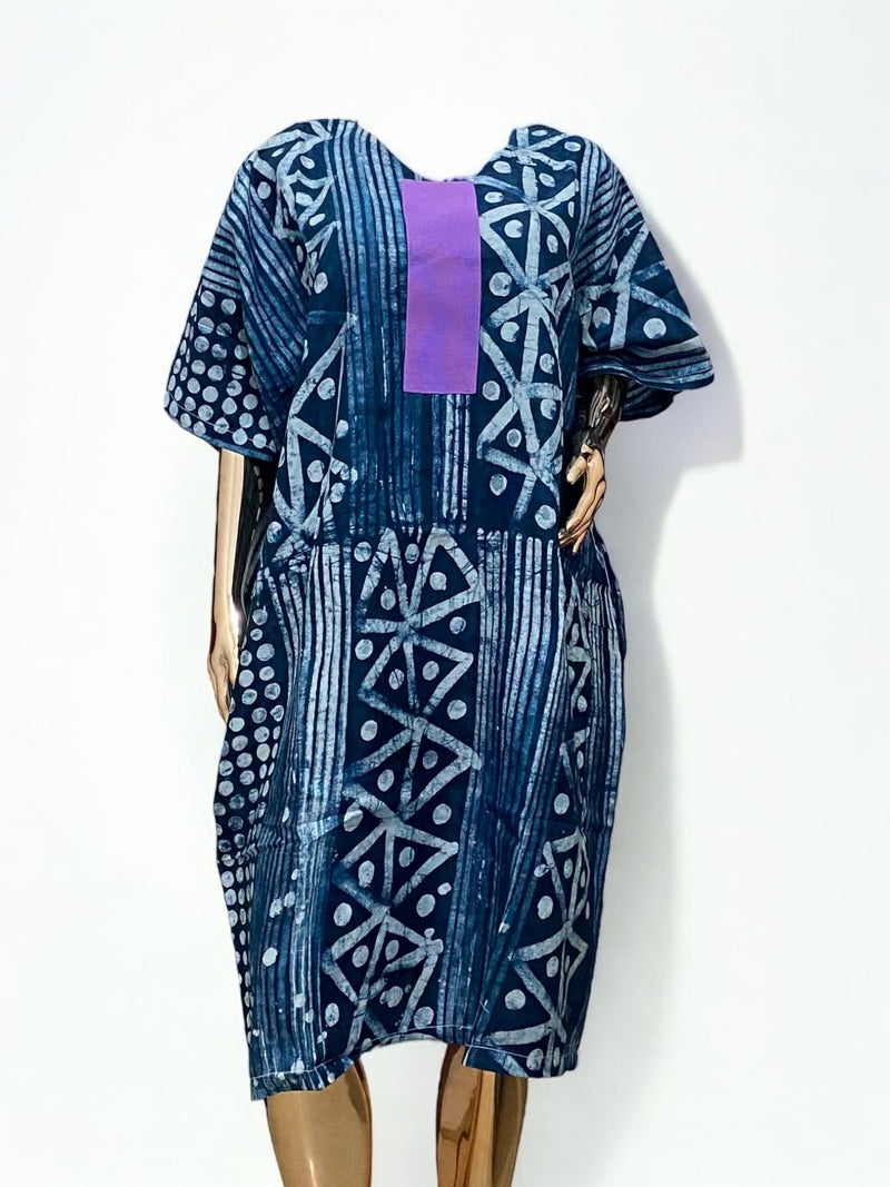 ANDREA Short Adire Boubou