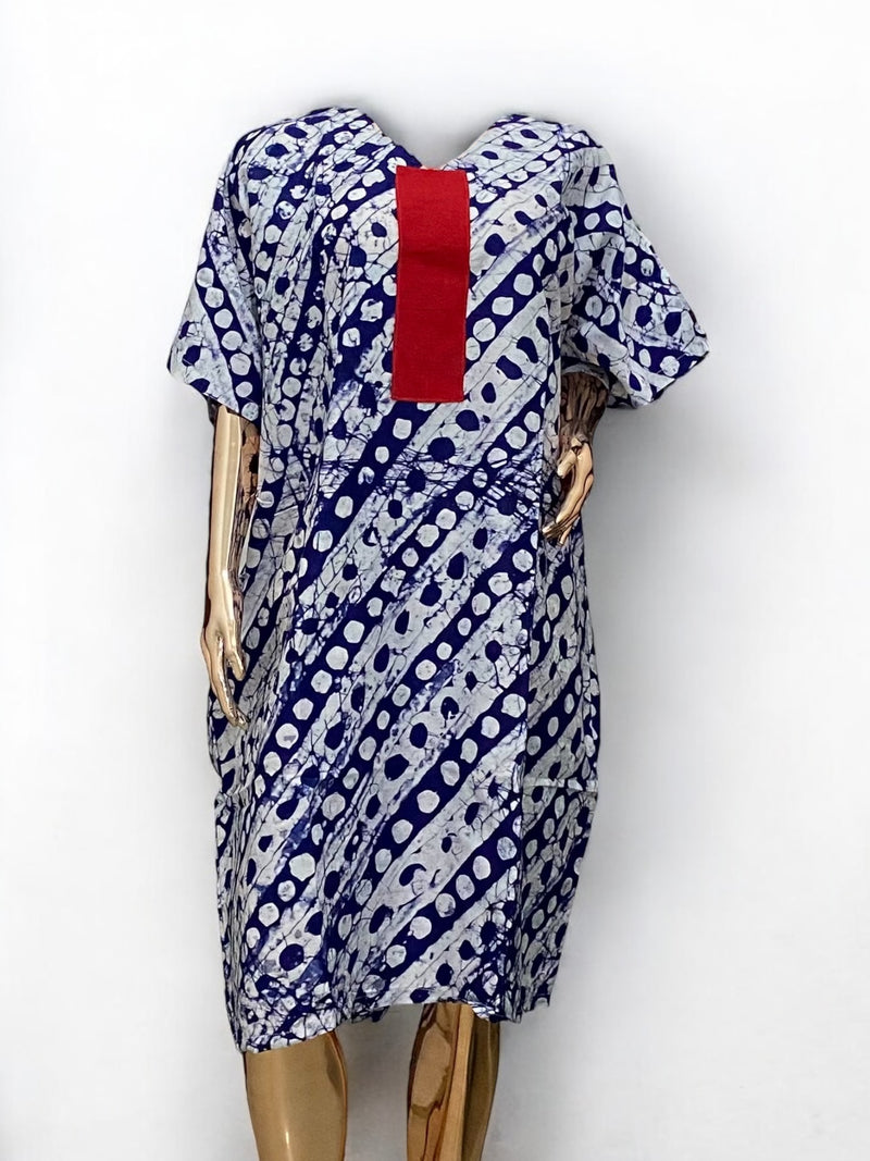 ANDREA Short Adire Boubou