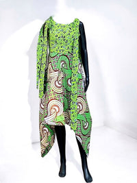 OZIOMA Ankara Mix and Match Print Dress