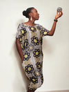 KAFTAN Silk & Chiffon SHIFT Dress