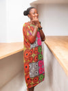 KAFTAN Silk & Chiffon SHIFT Dress