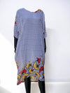 KAFTAN Silk & Chiffon SHIFT Dress