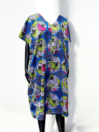 KAFTAN Silk & Chiffon SHIFT Dress