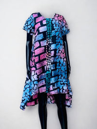TAYO Hi Low Adire Dress