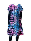 TAYO Hi Low Adire Dress
