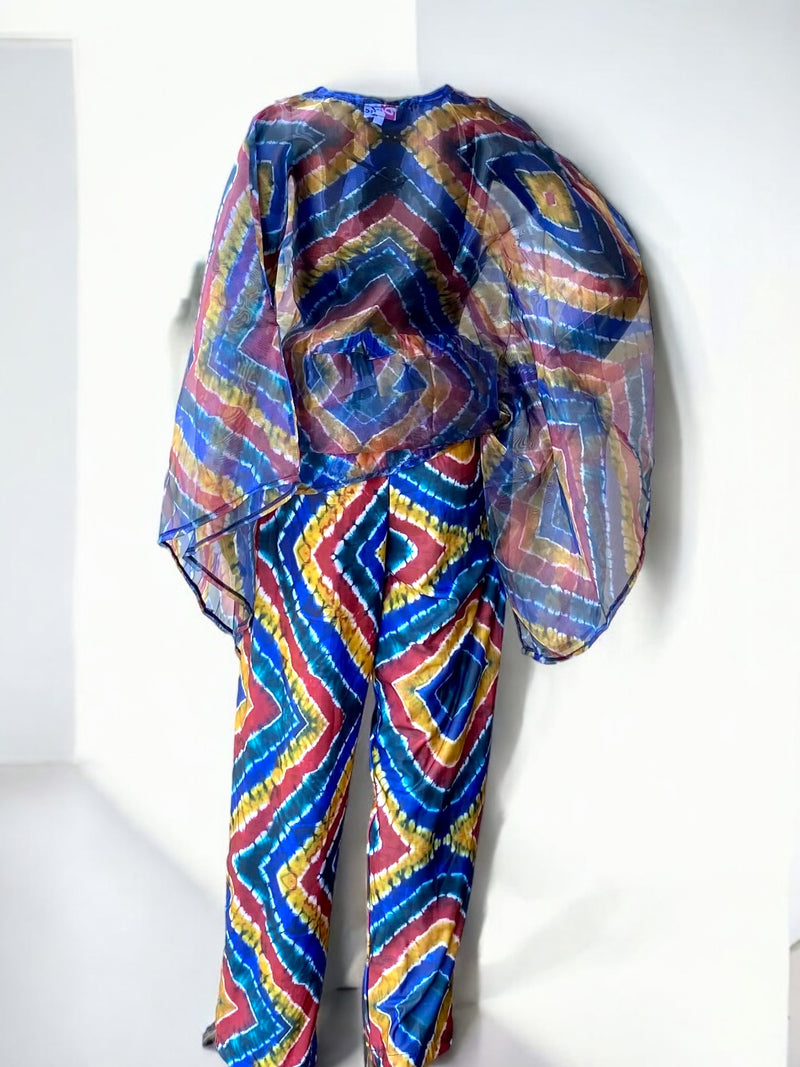 OYINKAN JERSEY ADIRE PANT SET