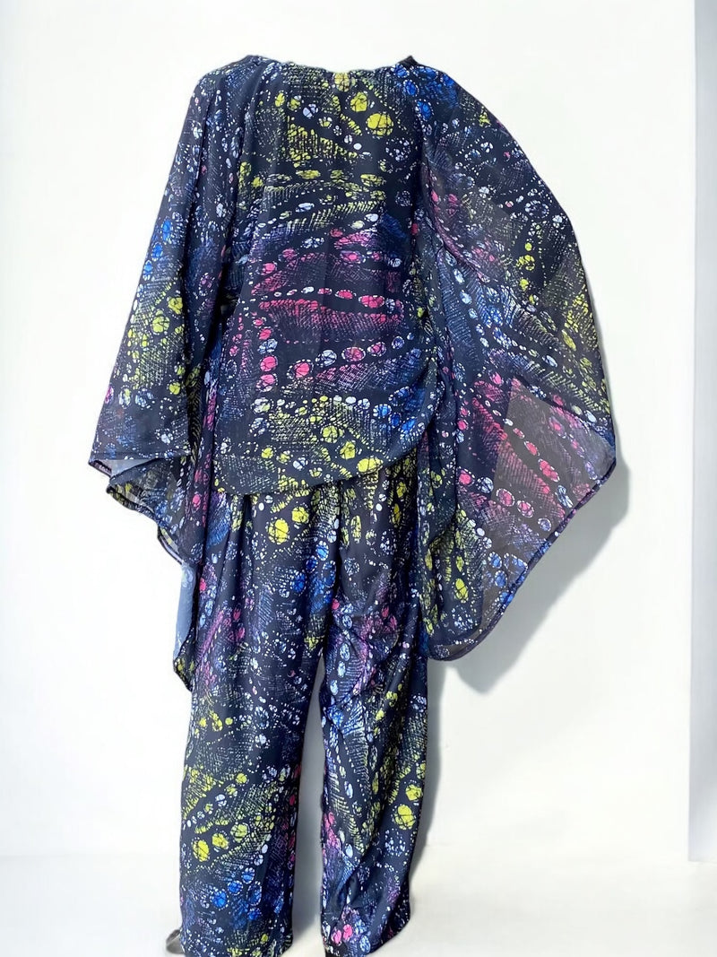 OYINKAN JERSEY ADIRE PANT SET