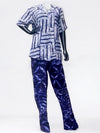 FUMNAYA Adire Pant Set